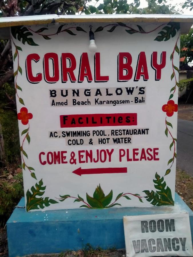Coral Bay Bungalows Amed Kültér fotó