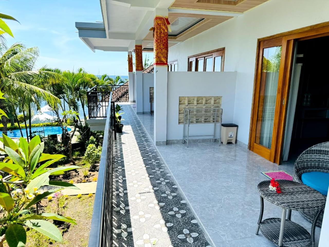 Coral Bay Bungalows Amed Kültér fotó